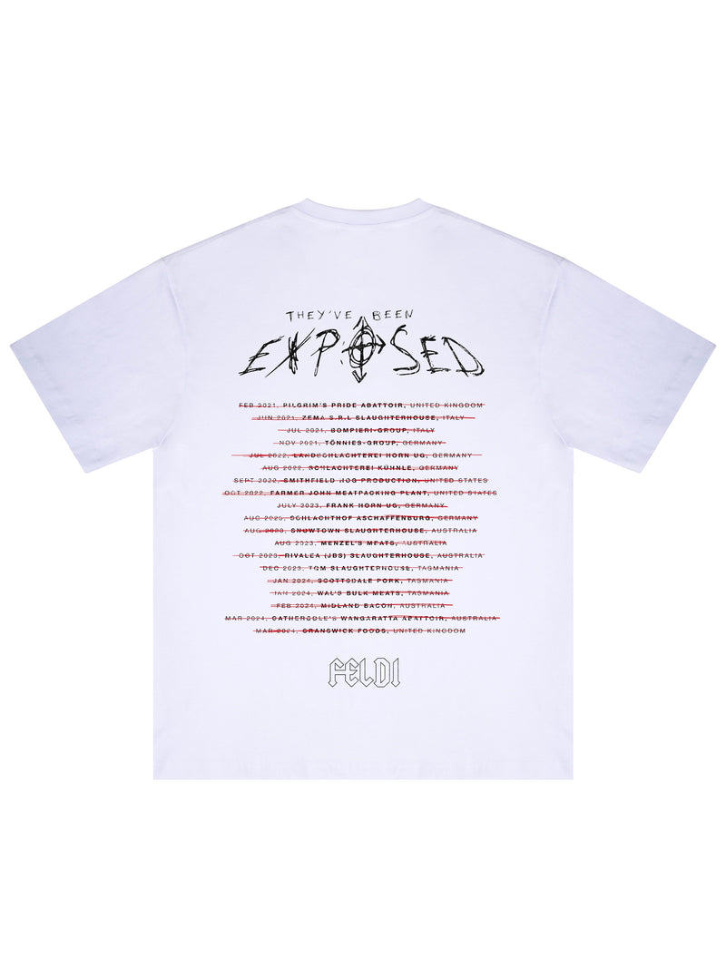 Feldi - Exposed | Classic Hemp Tee - White