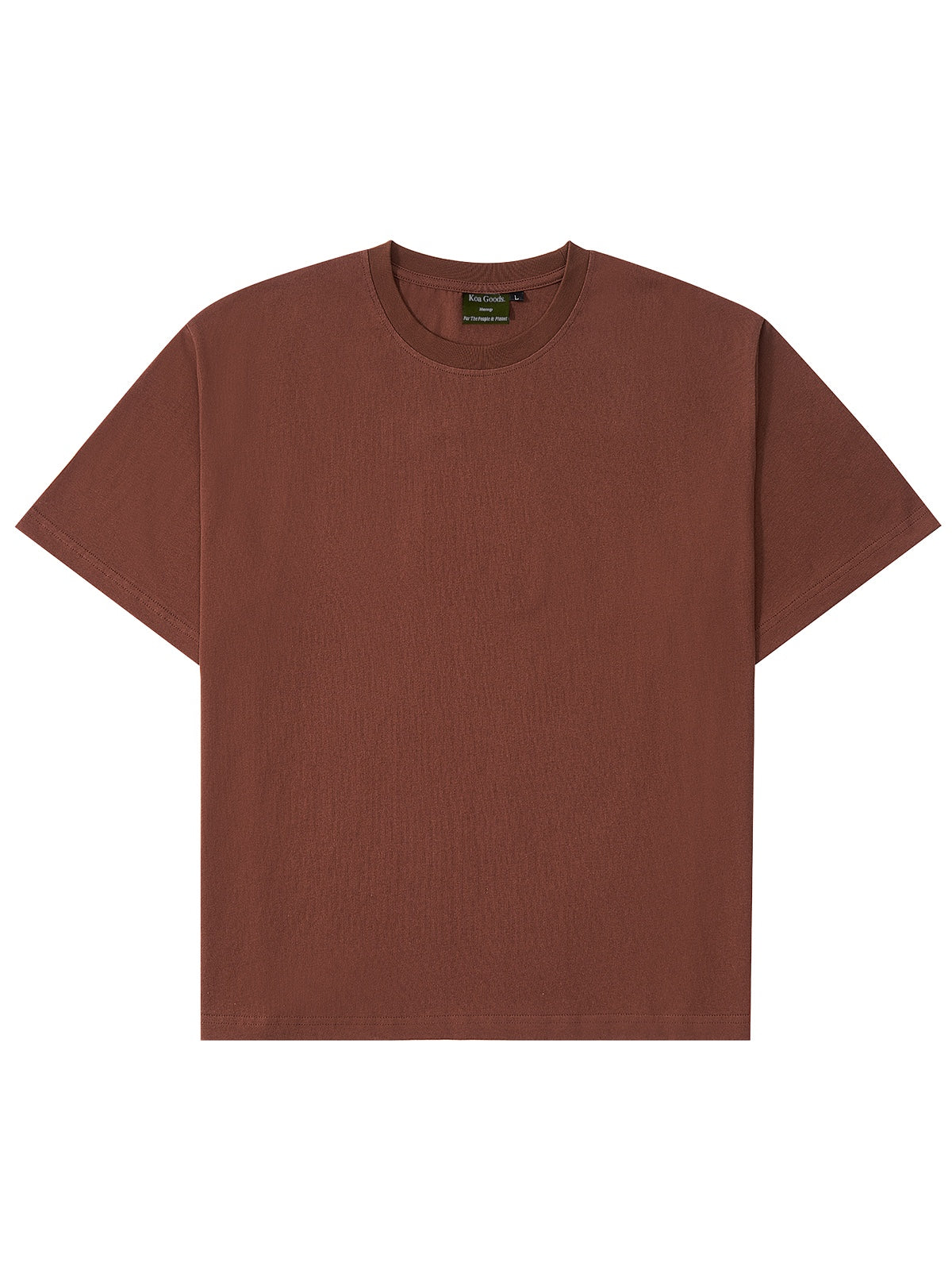 Classic Hemp Tee - Chocolate