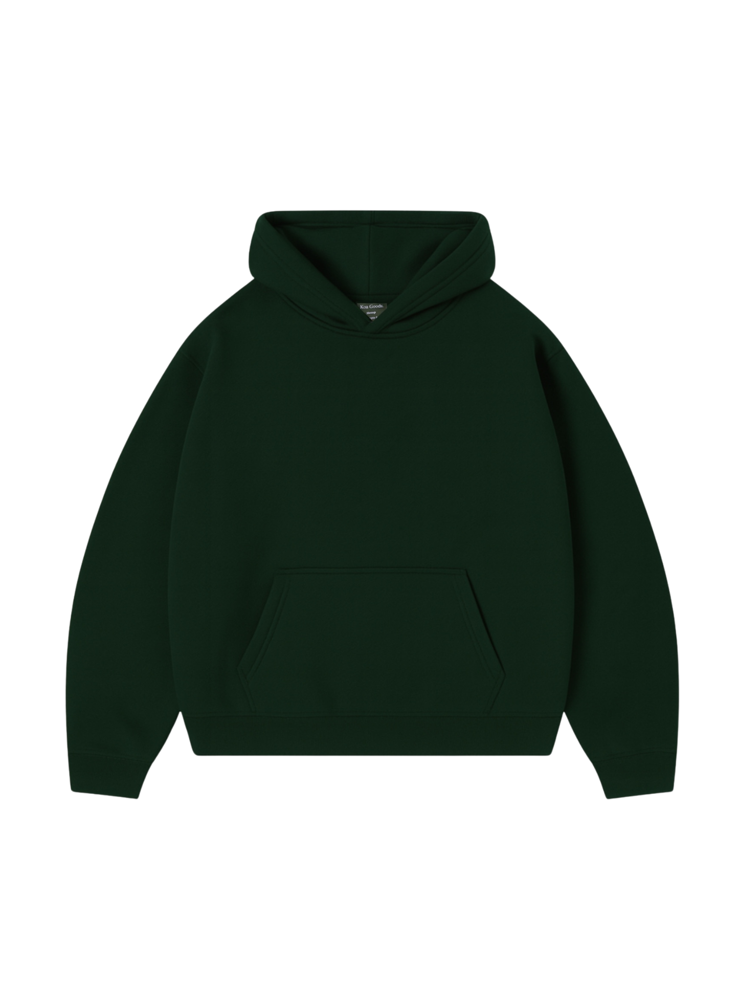 Heavyweight Hemp Hoodie - Dark Pine