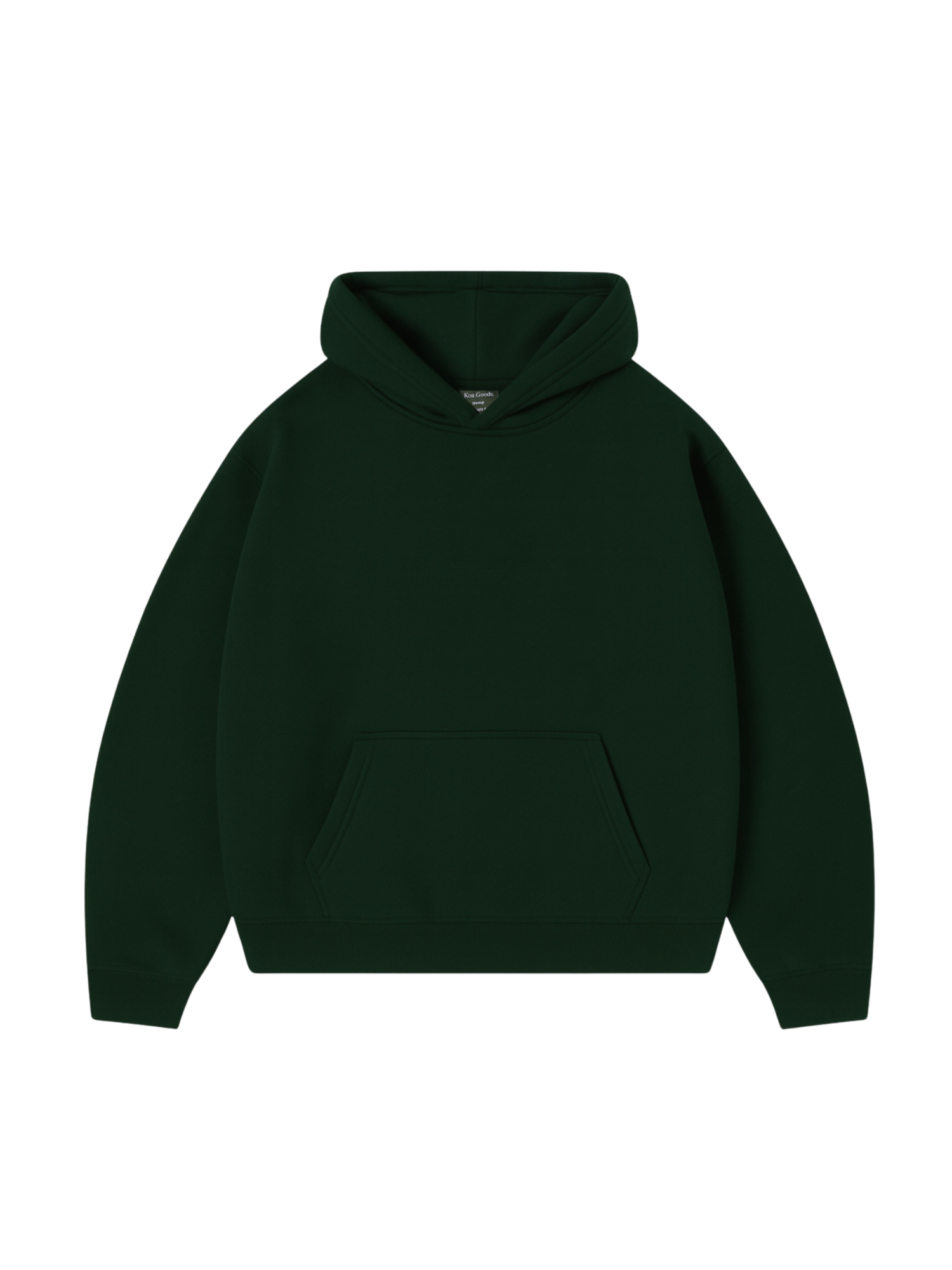 Heavyweight Hemp Hoodie - Dark Pine