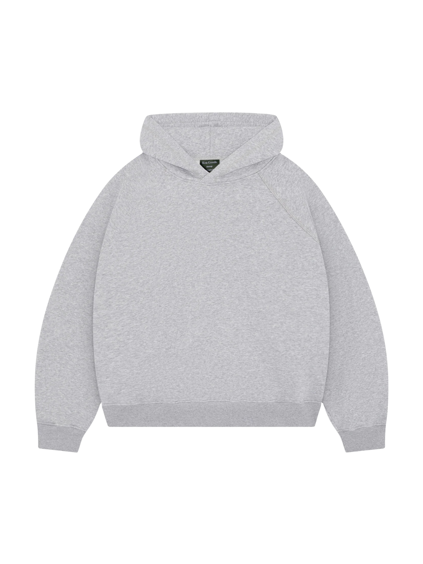 Premium Hemp Hoodie - Grey Marle