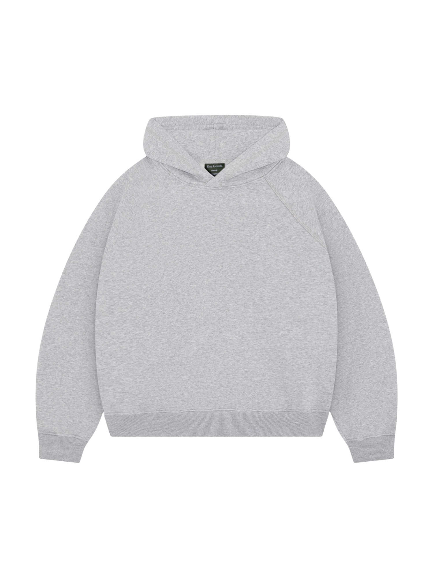 Premium Hemp Hoodie - Grey Marle