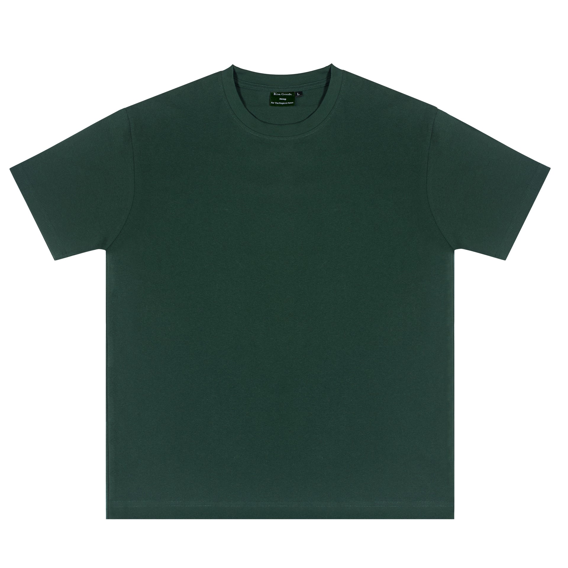 Classic Hemp Tee - Dark Pine