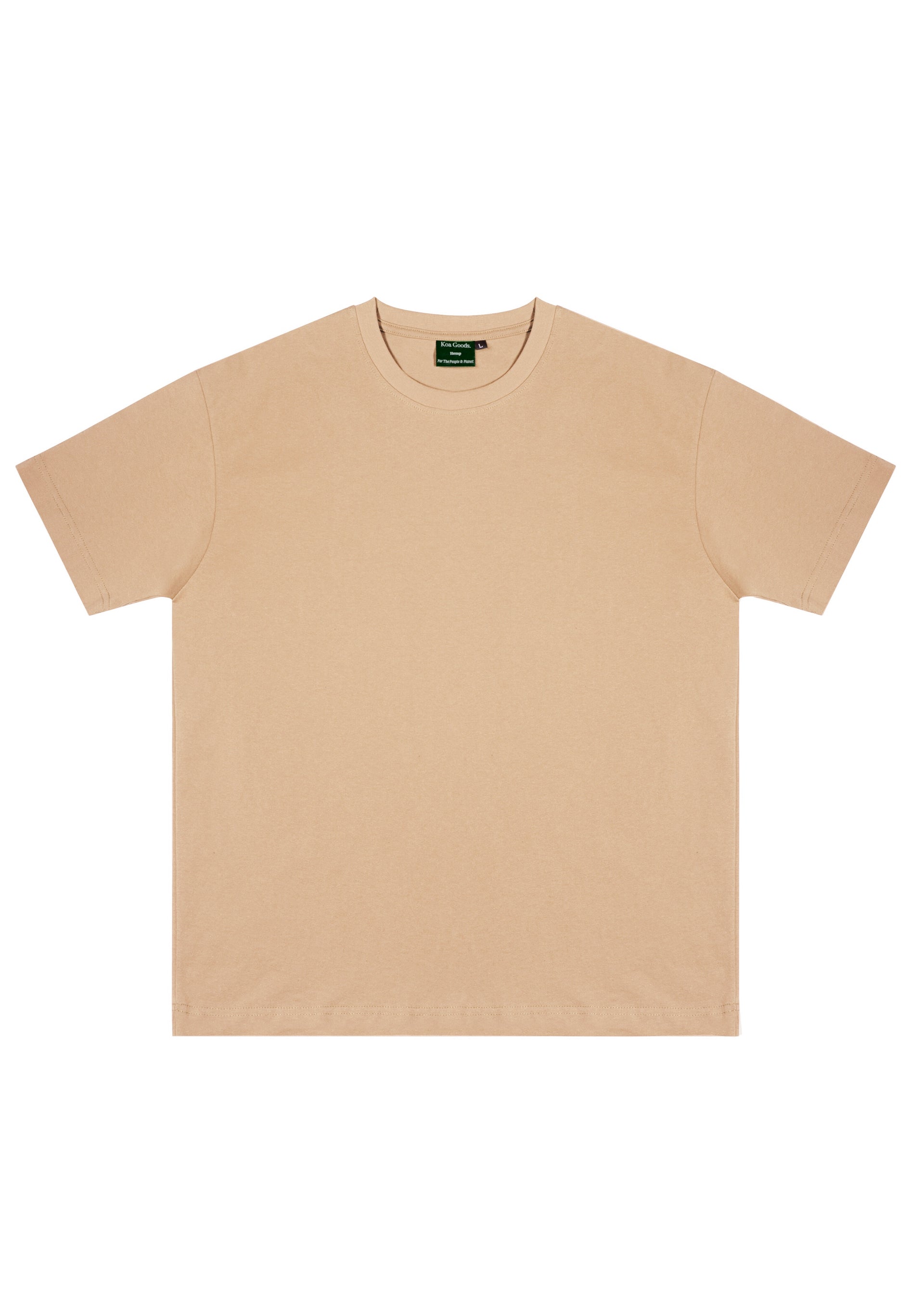 Classic Hemp Tee - Sand