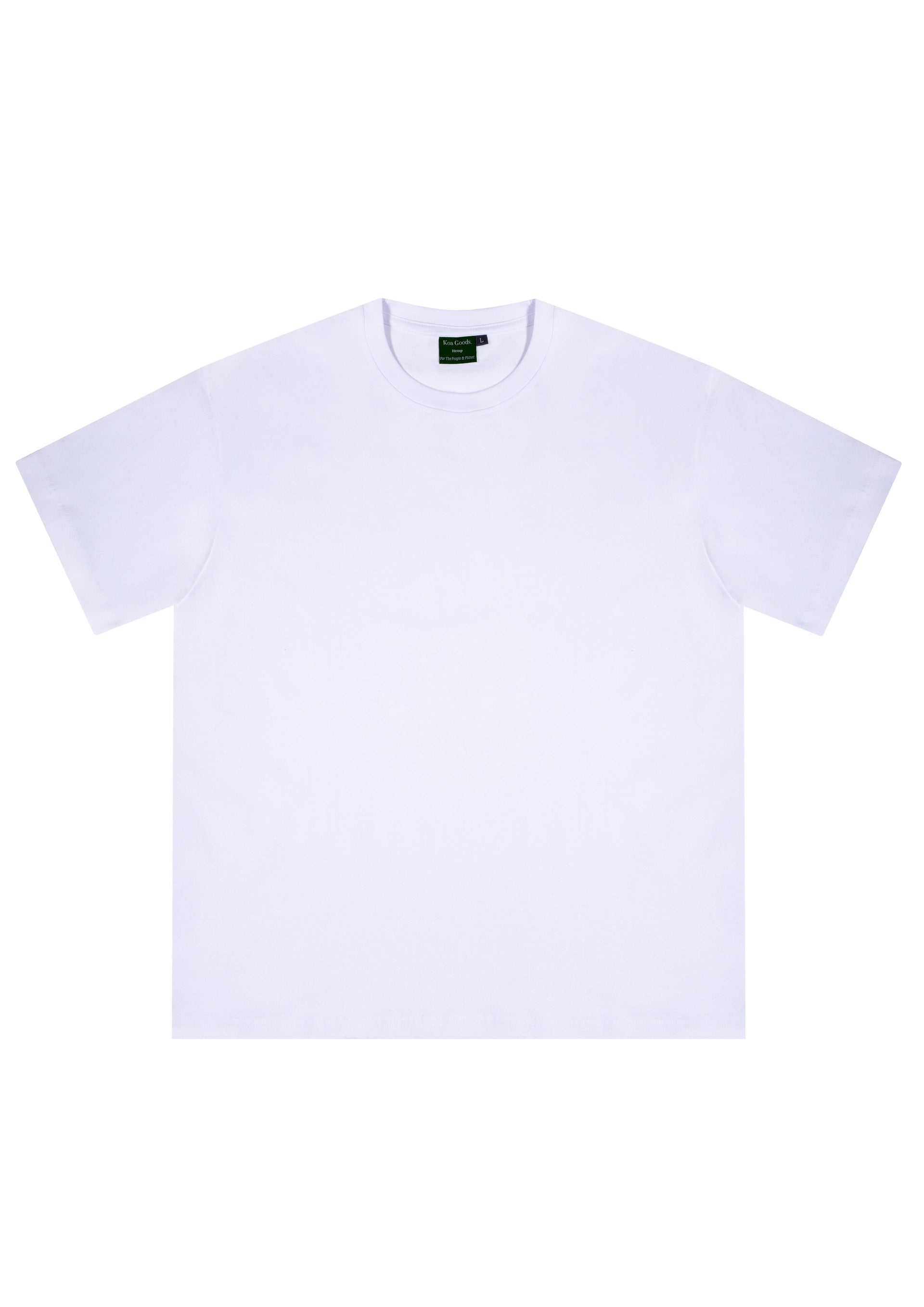 Classic Hemp Tee - White